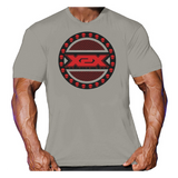 Circle Skull T Red