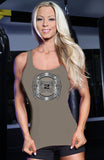 Viper-X Racerback Tank Silver