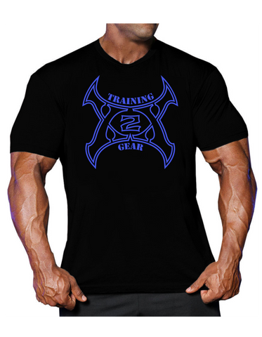 X Out Blue Promo T