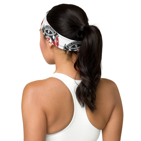 X2X all-over-print-headband-white-back
