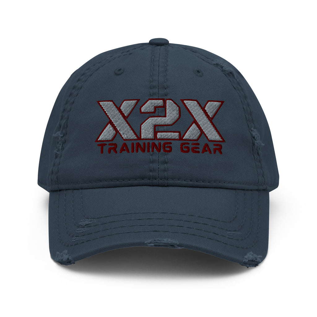 X Distress Cap X2X Clothing