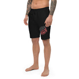 mens-fleece-shorts-black
