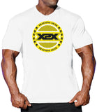 Circle Skull T Yellow